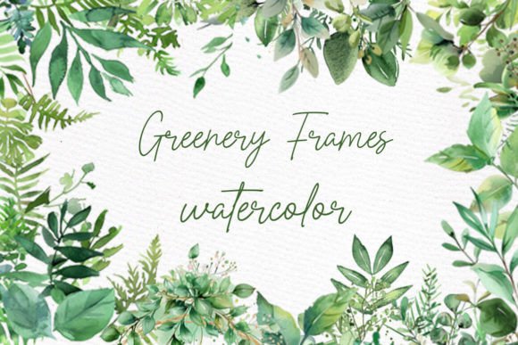 Download Greenery Watercolor Clipart Foliage Png - Png Collection