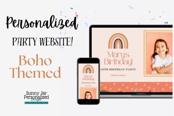 Download Boho Birthday Website - Boho Collection