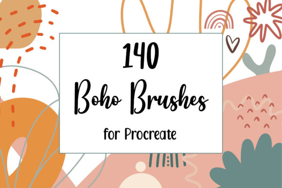 Download 140 Boho Procreate Brushes Stamps - Boho Collection
