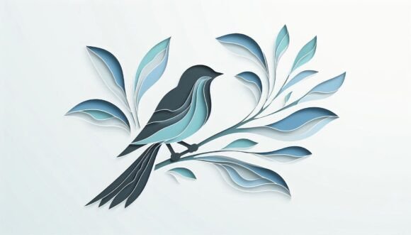 Download A Serene Minimalist Art Piece with the B - Minimalist art Collection