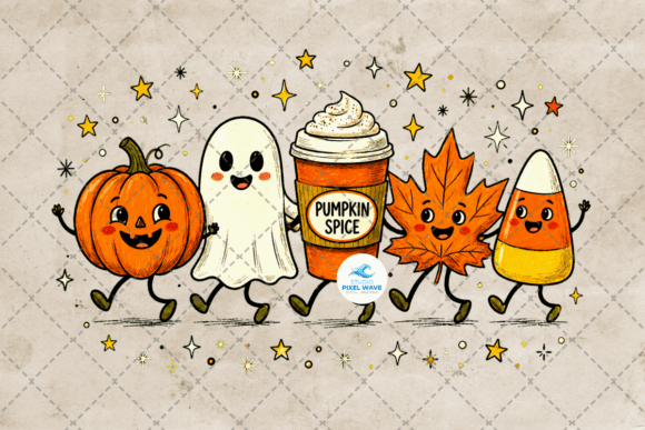 Download Funny Fall Doodle Autumn PNG - Png Collection