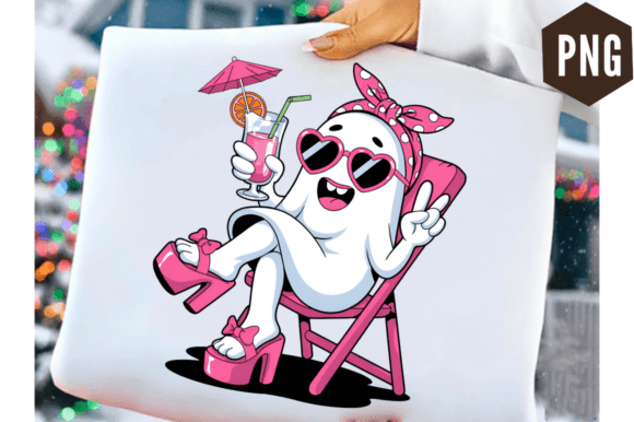 Download Cute Halloween Ghost Summer PNG Clipart - Png Collection
