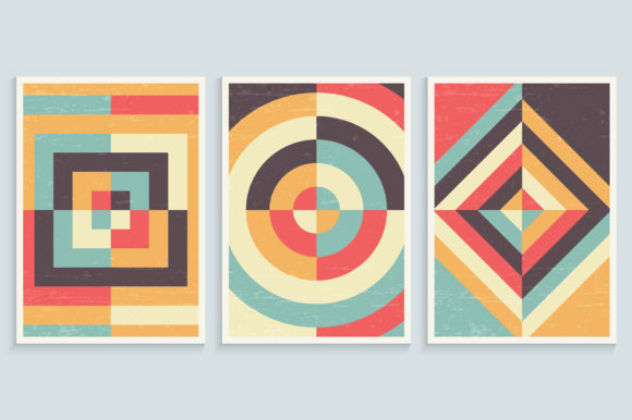 Download Minimalist Art Posters in Vintage Colors - Premium Bundle