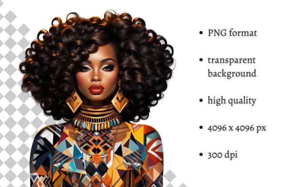 Download African American Ethnic Party Girl PNG - Png Collection