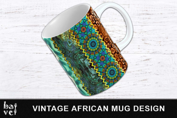 Download Vintage Tribal Mug Wrap Sublimation PNG - Png Collection
