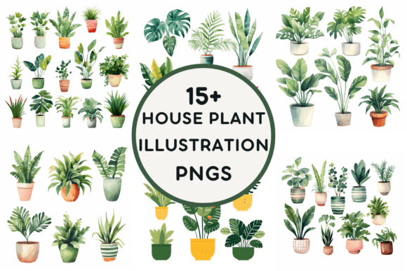 Download 15+ House Plant Illustration PNGS - Png Collection
