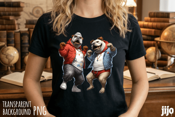 Download Bulldog Dog Hipster Fashion PNG - Png Collection