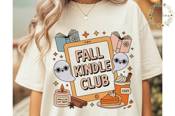 Download Cozy Autumn Reading Ghosts PNG Clipart - Png Collection