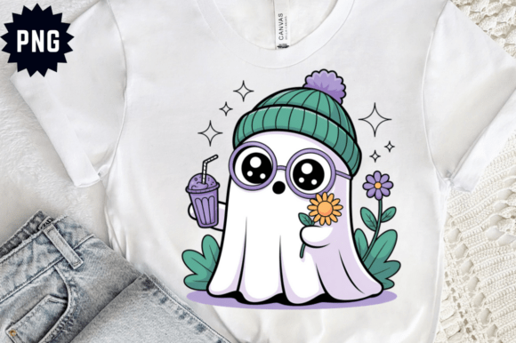 Download Pastel Boo Ghost PNG Clipart Design - Png Collection