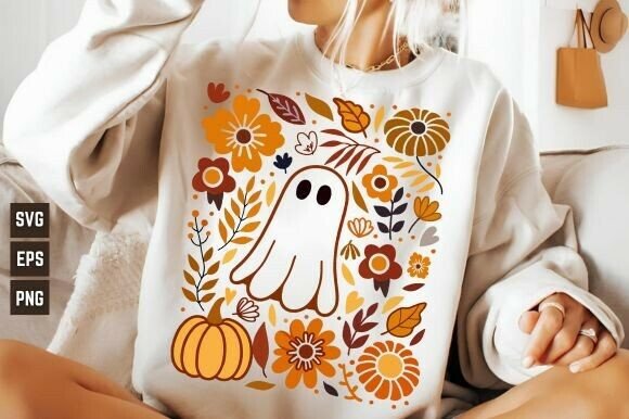 Download Halloween Boho Ghost Png, Halloween Png - Boho Collection